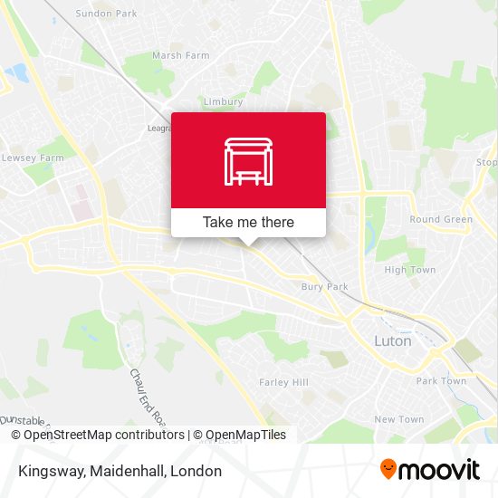 Kingsway, Maidenhall map