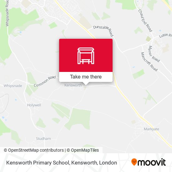 Kensworth Primary School, Kensworth map