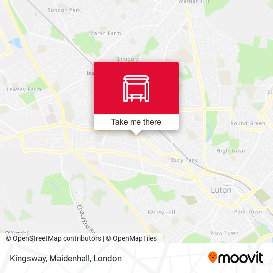 Kingsway, Maidenhall map