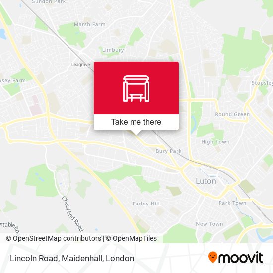 Lincoln Road, Maidenhall map