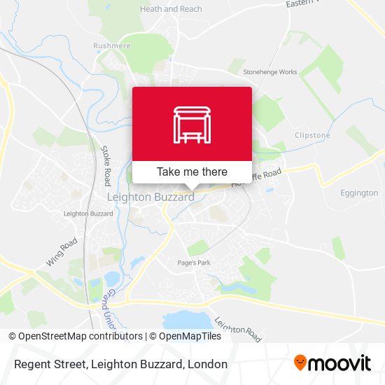 Regent Street, Leighton Buzzard map