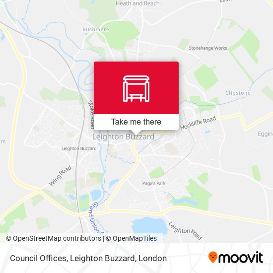 Council Offices, Leighton Buzzard map