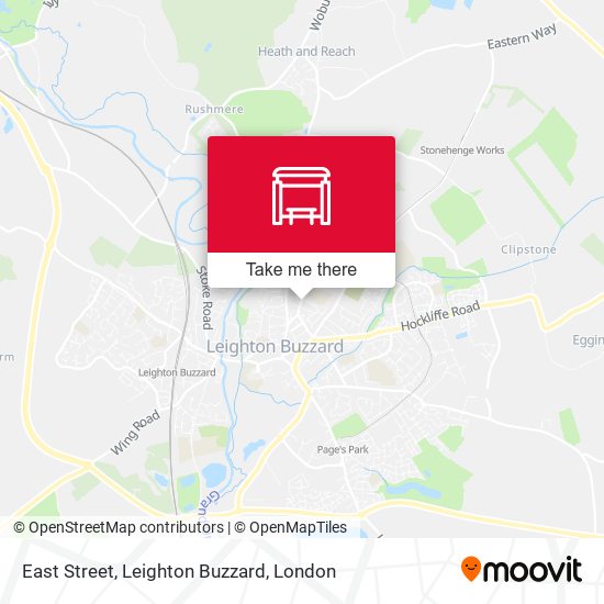 East Street, Leighton Buzzard map