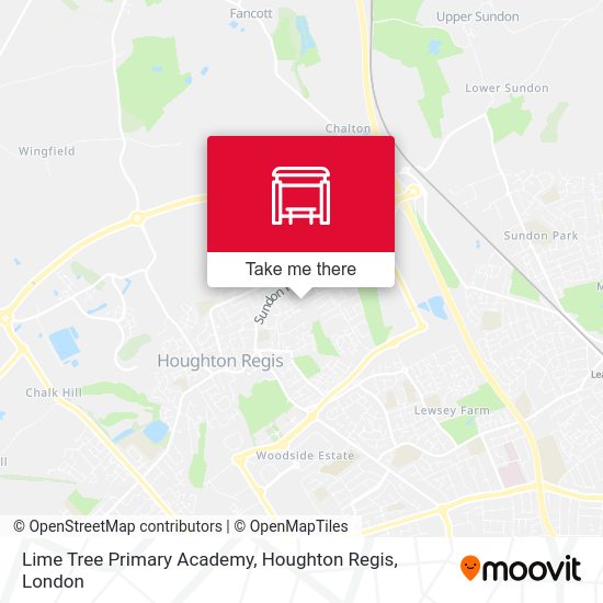 Lime Tree Primary Academy, Houghton Regis map