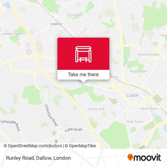 Runley Road, Dallow map