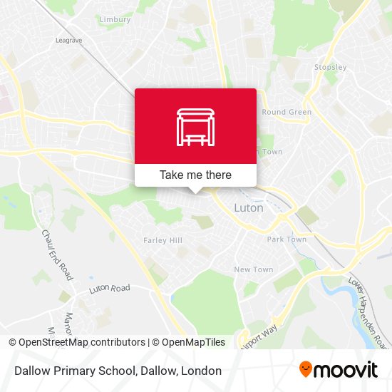 Dallow Primary School, Dallow map