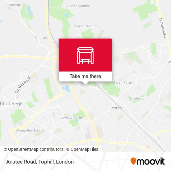 Anstee Road, Tophill map
