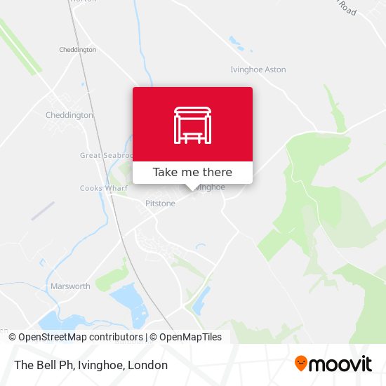 The Bell Ph, Ivinghoe map