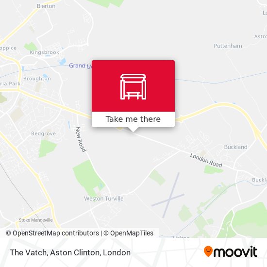 The Vatch, Aston Clinton map