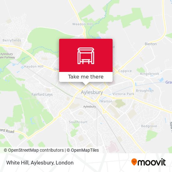 White Hill, Aylesbury map