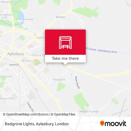 Bedgrove Lights, Aylesbury map