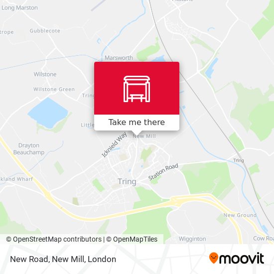 New Road, New Mill map