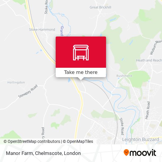 Manor Farm, Chelmscote map