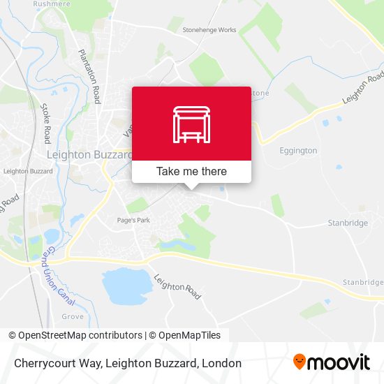 Cherrycourt Way, Leighton Buzzard map