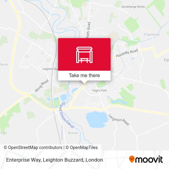 Enterprise Way, Leighton Buzzard map