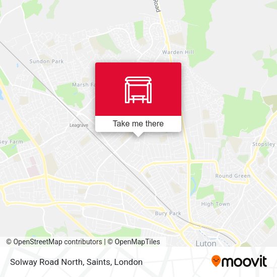 Solway Road North, Saints map
