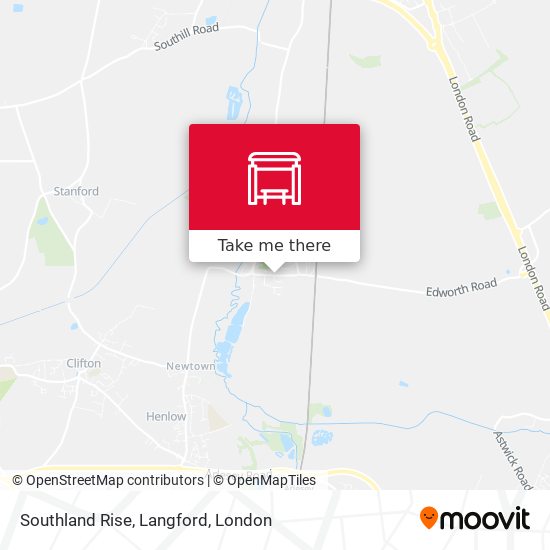 Southland Rise, Langford map