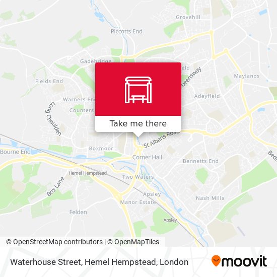 Waterhouse Street, Hemel Hempstead stop - Routes, Schedules, and Fares