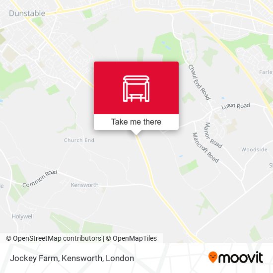 Jockey Farm, Kensworth map