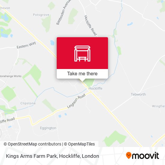 Kings Arms Farm Park, Hockliffe map