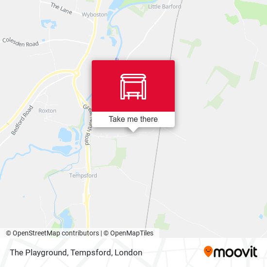 The Playground, Tempsford map