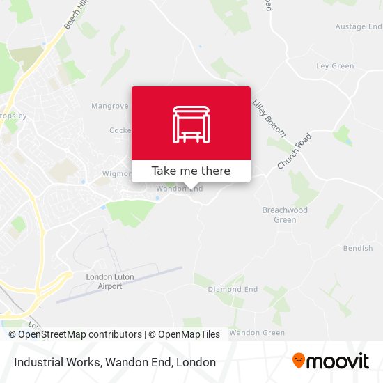Industrial Works, Wandon End map
