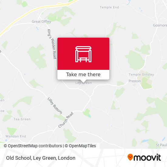 Old School, Ley Green map
