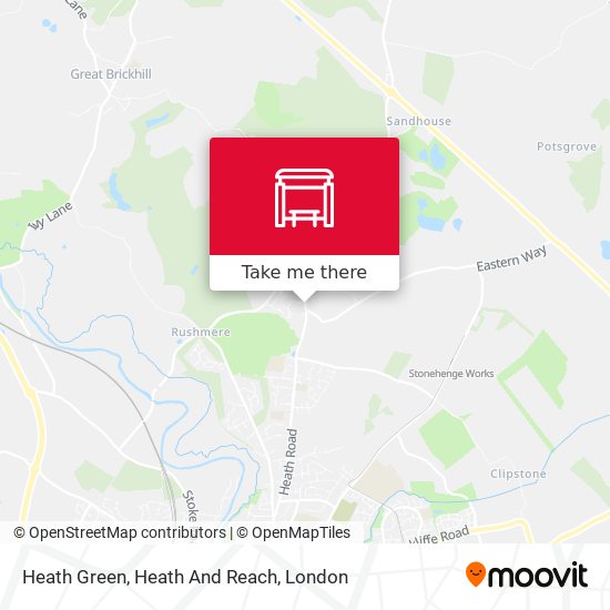 Heath Green, Heath And Reach map