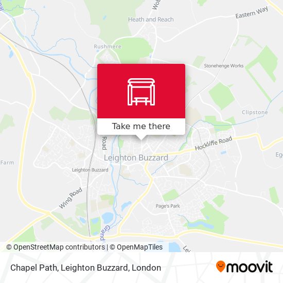 Chapel Path, Leighton Buzzard map