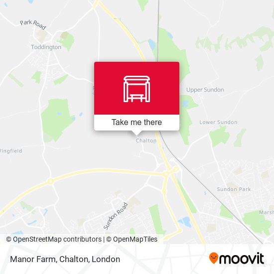 Manor Farm, Chalton map