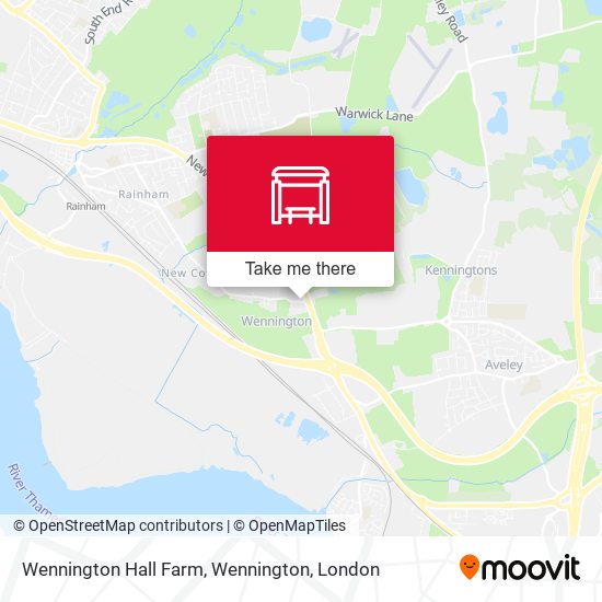 Wennington Hall Farm, Wennington map