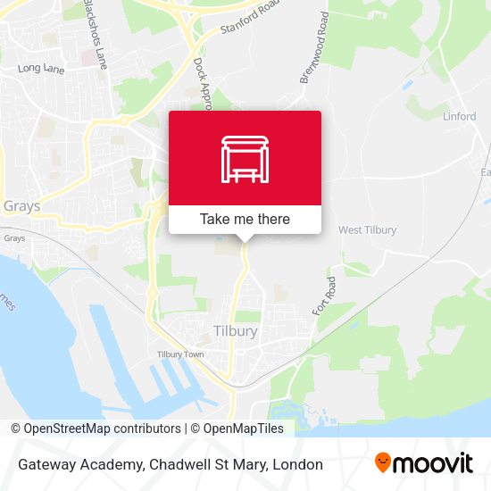Gateway Academy, Chadwell St Mary map