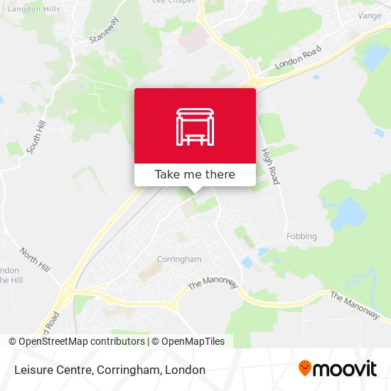 Leisure Centre, Corringham map