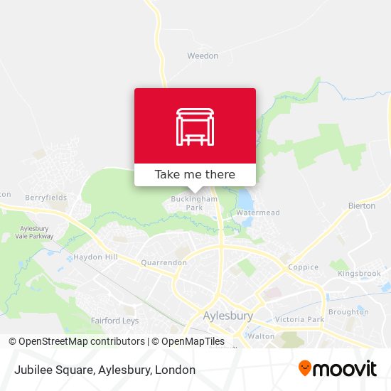 Jubilee Square, Aylesbury map