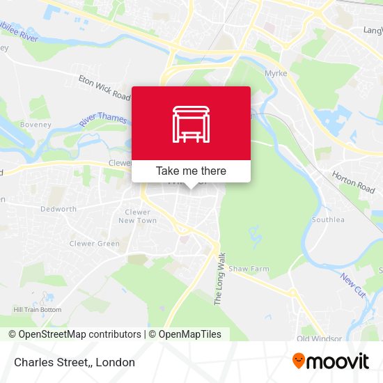 Charles Street, map
