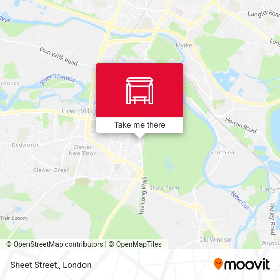 Sheet Street, map