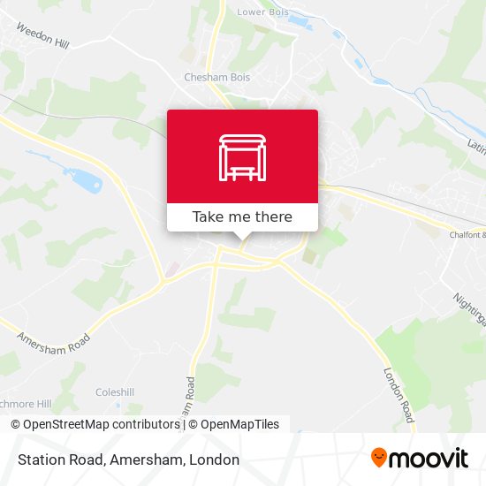 Station Road, Amersham map