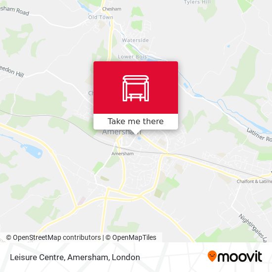 Leisure Centre, Amersham map