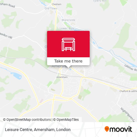 Leisure Centre, Amersham map