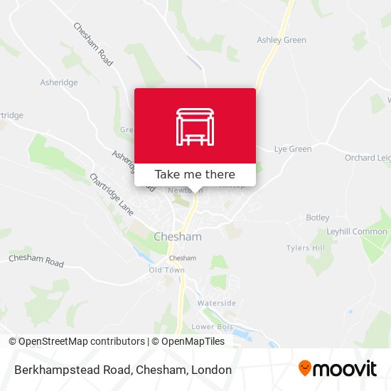 Berkhampstead Road, Chesham map
