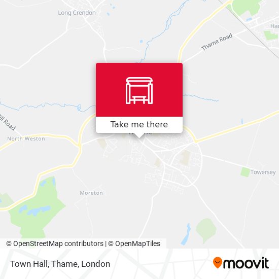 Town Hall, Thame map