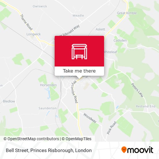 Bell Street, Princes Risborough map