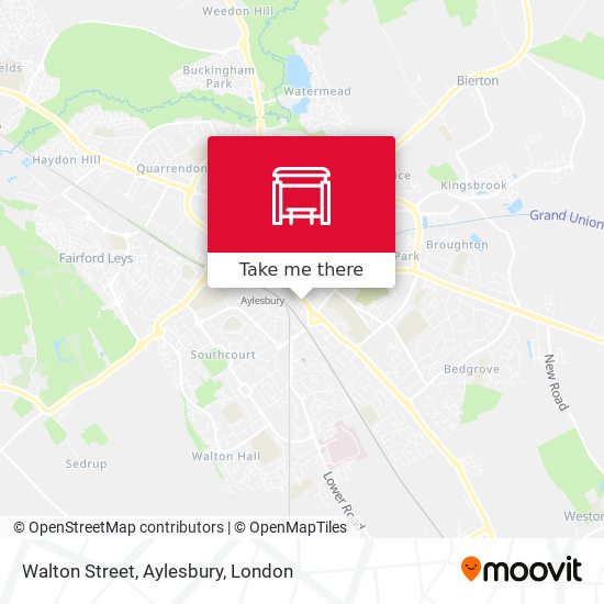 Walton Street, Aylesbury map