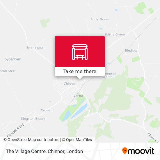 The Village Centre, Chinnor map