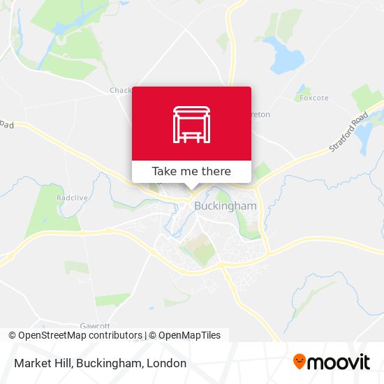 Market Hill, Buckingham map
