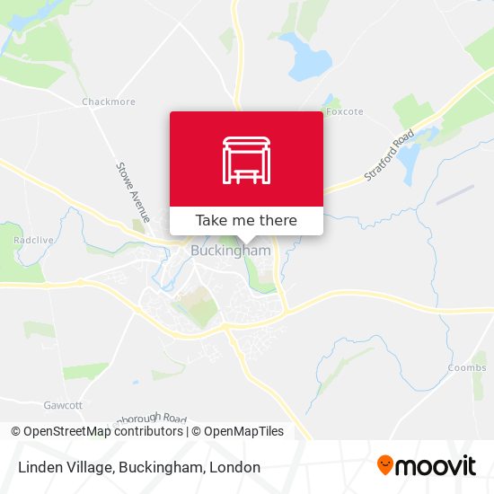 Linden Village, Buckingham map