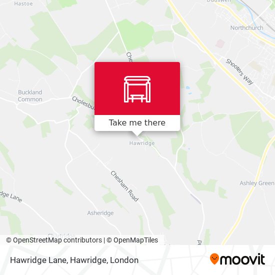 Hawridge Lane, Hawridge map