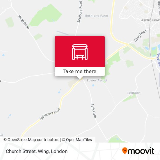 Church Street, Wing map