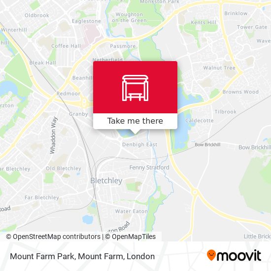 Mount Farm Park, Mount Farm map