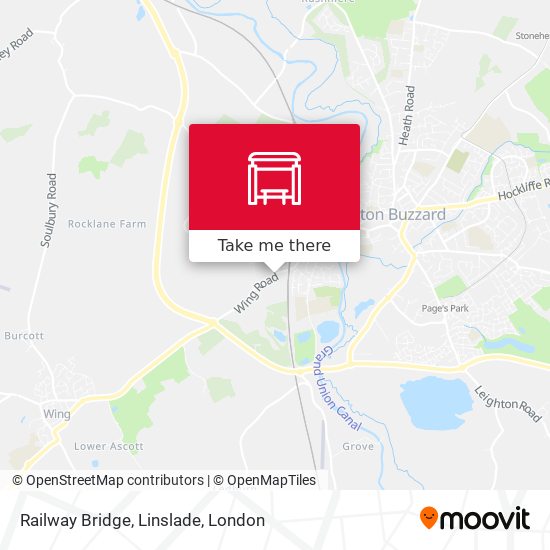 Railway Bridge, Linslade map